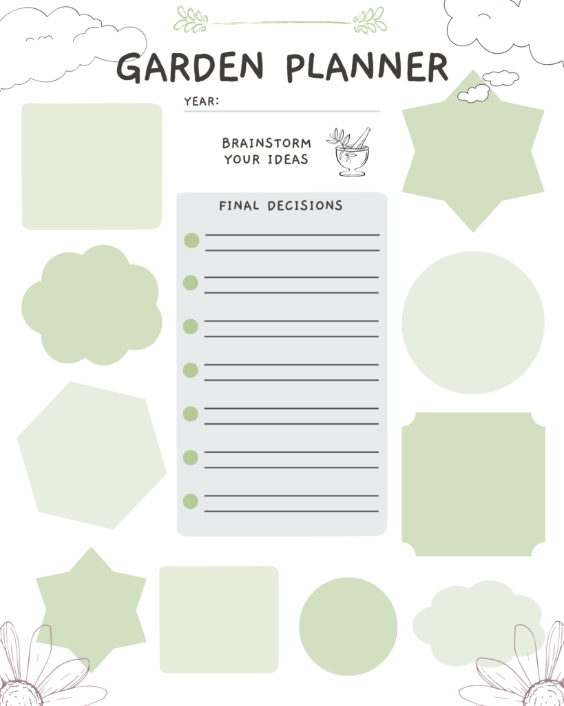Monthly Garden Planner