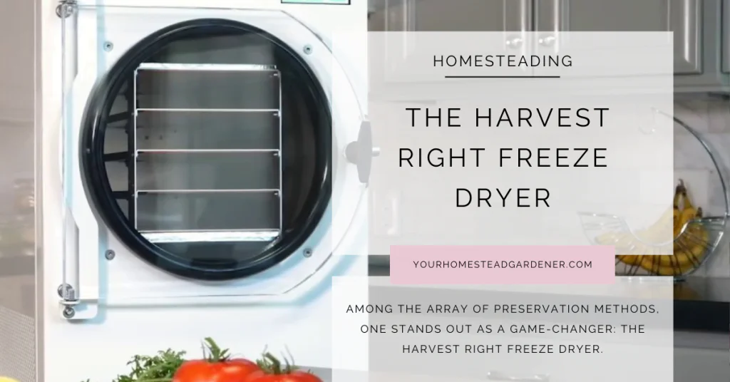 Harvest Right Freeze Dryer