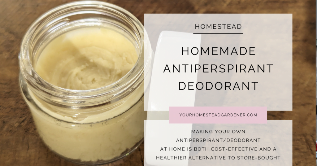 Homemade Deodorant
