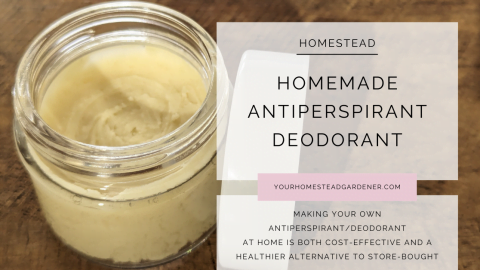 Homemade Deodorant
