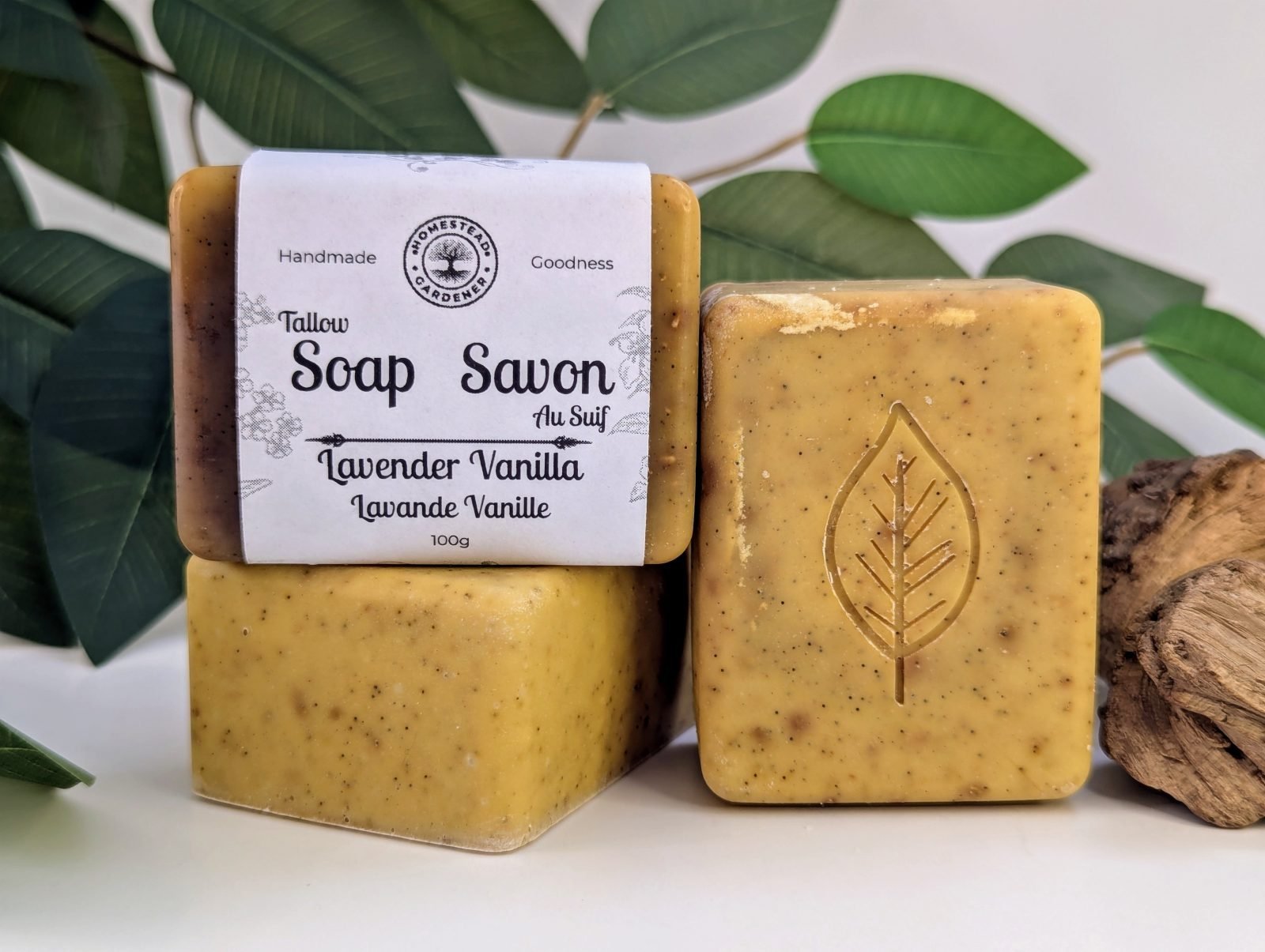 Lavender Vanilla - Tallow Soap - Image 4
