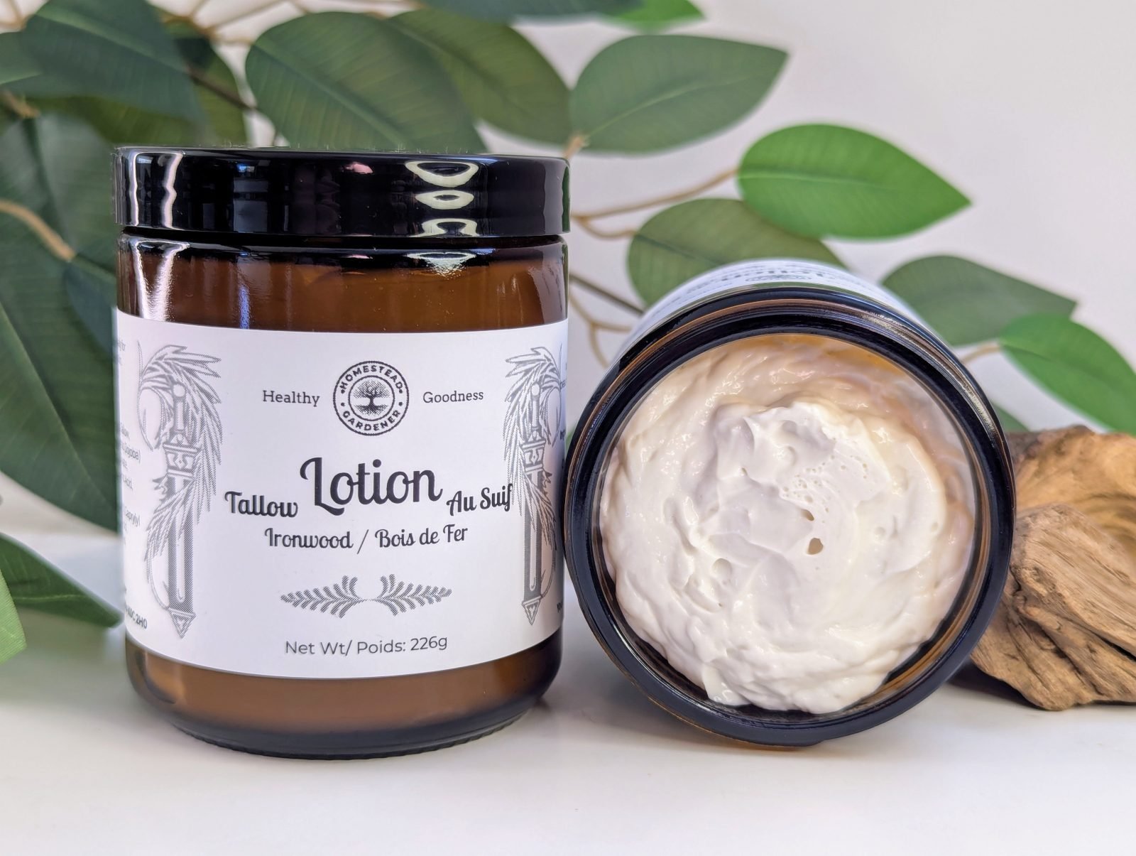 Ironwood Tallow Lotion For Men
