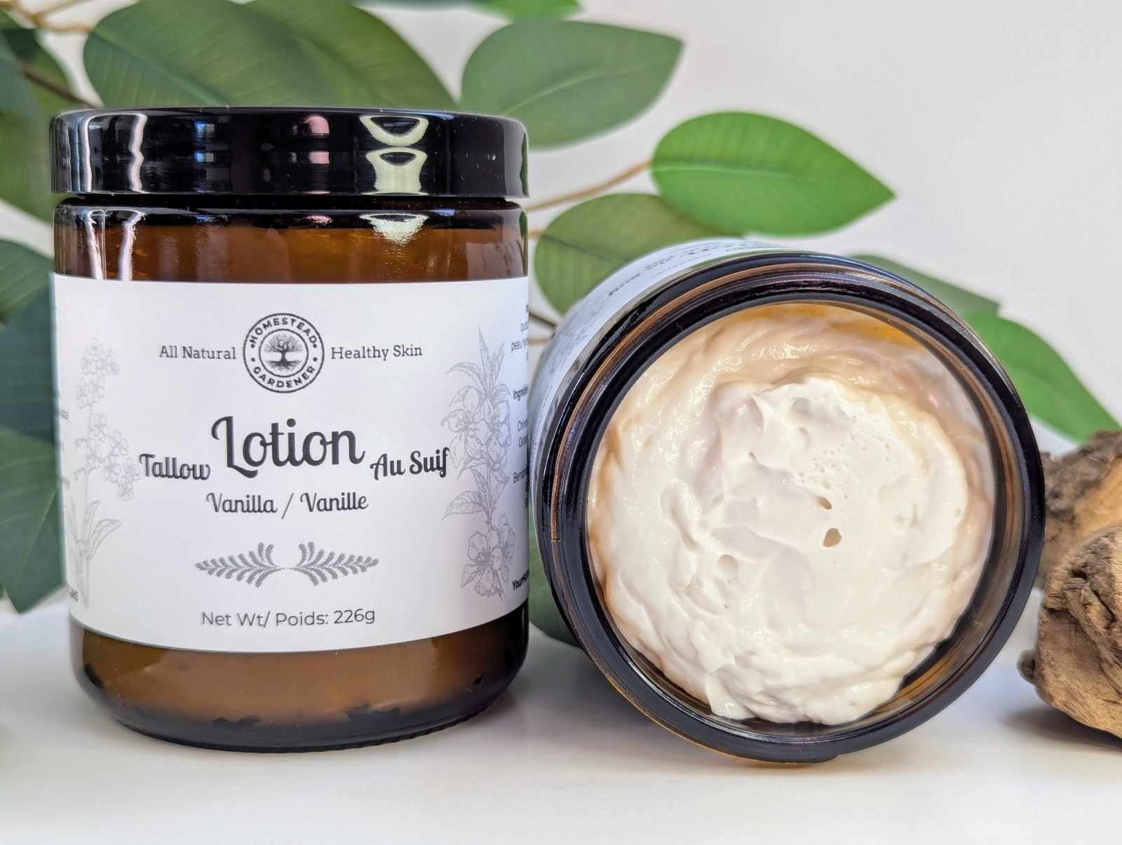 Vanilla Scented Tallow Lotion