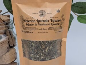 Valerian Lavender Tea Infusion