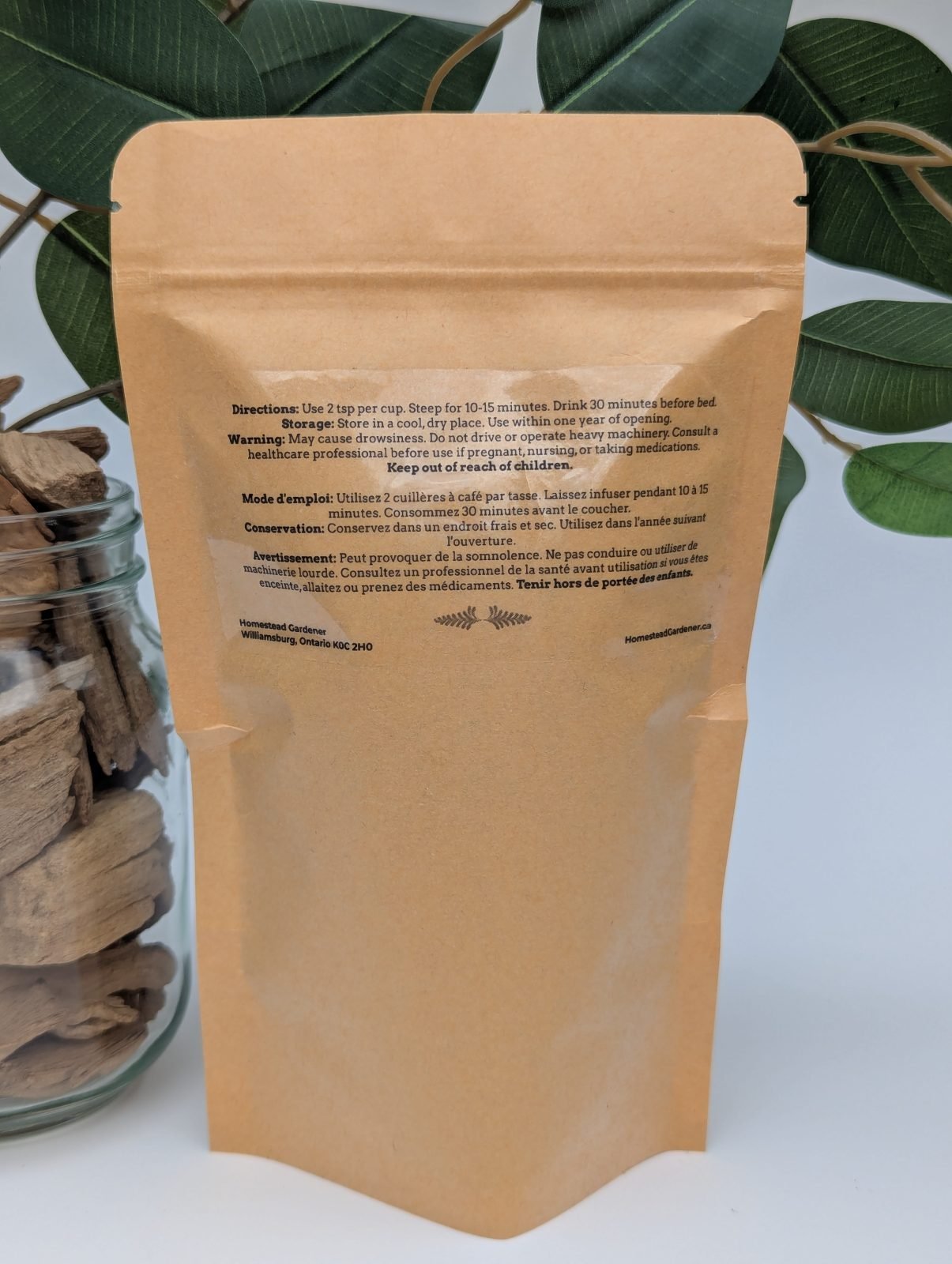 Valerian Lavender Tea Infusion - Image 2