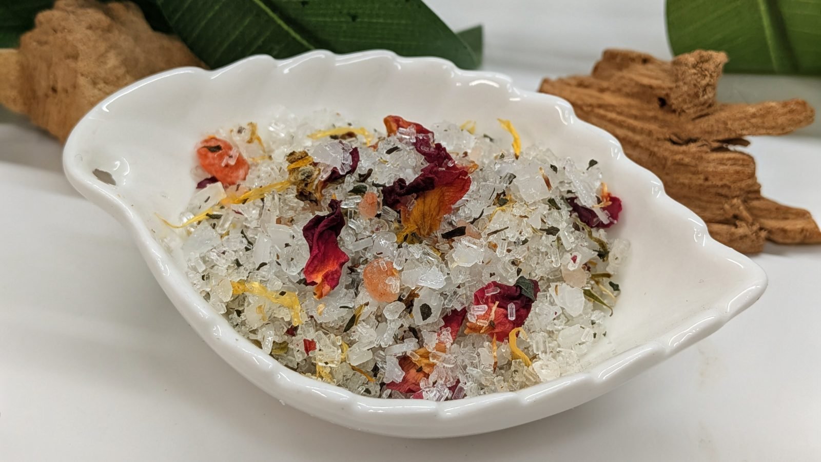 Bath Salts - Rose & Peppermint - 1kg - Image 2