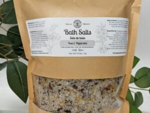 Bath Salts - Rose & Peppermint - 1kg