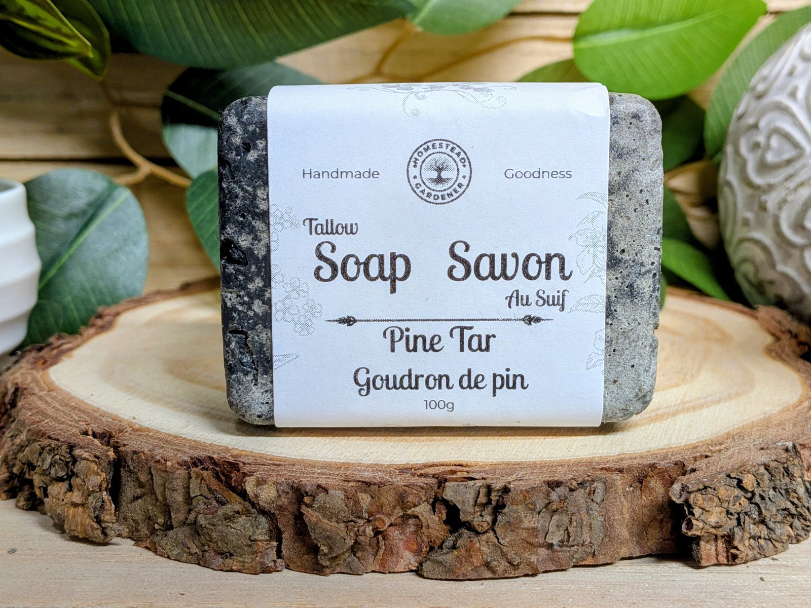 Pine Tar - Tallow Soap - Image 3
