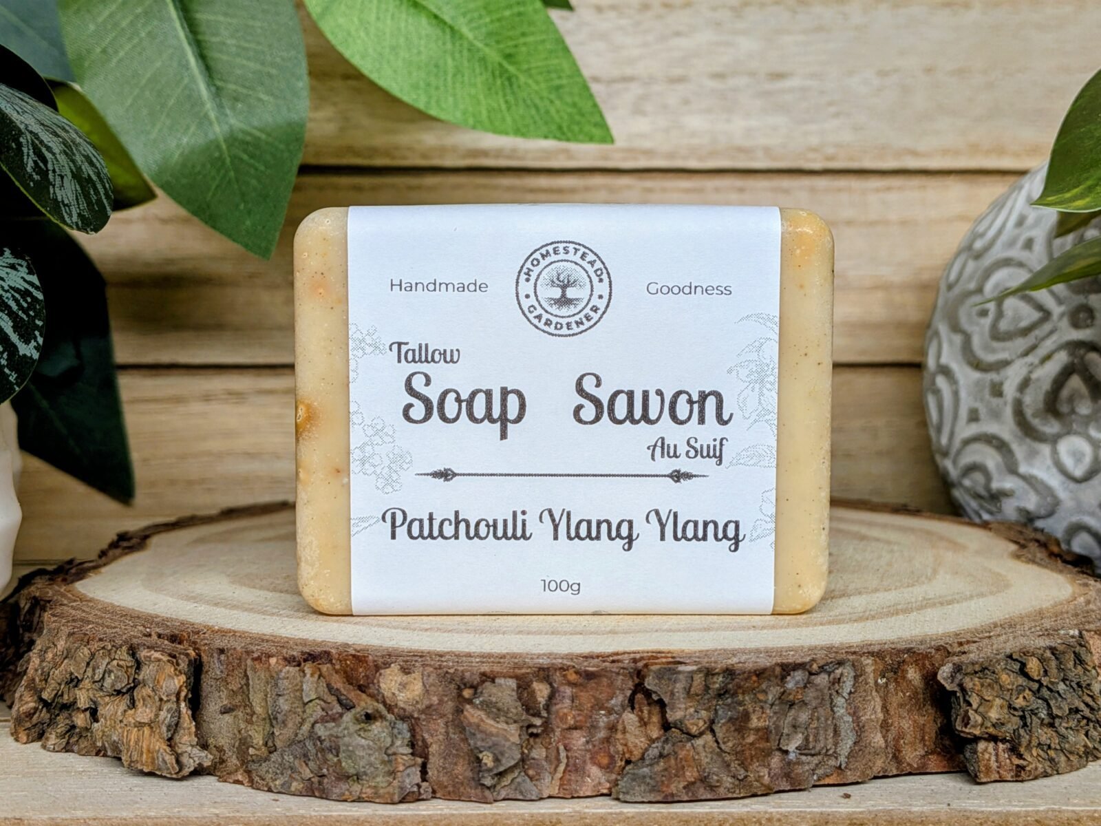Patchouli & Ylang-Ylang - Tallow Soap