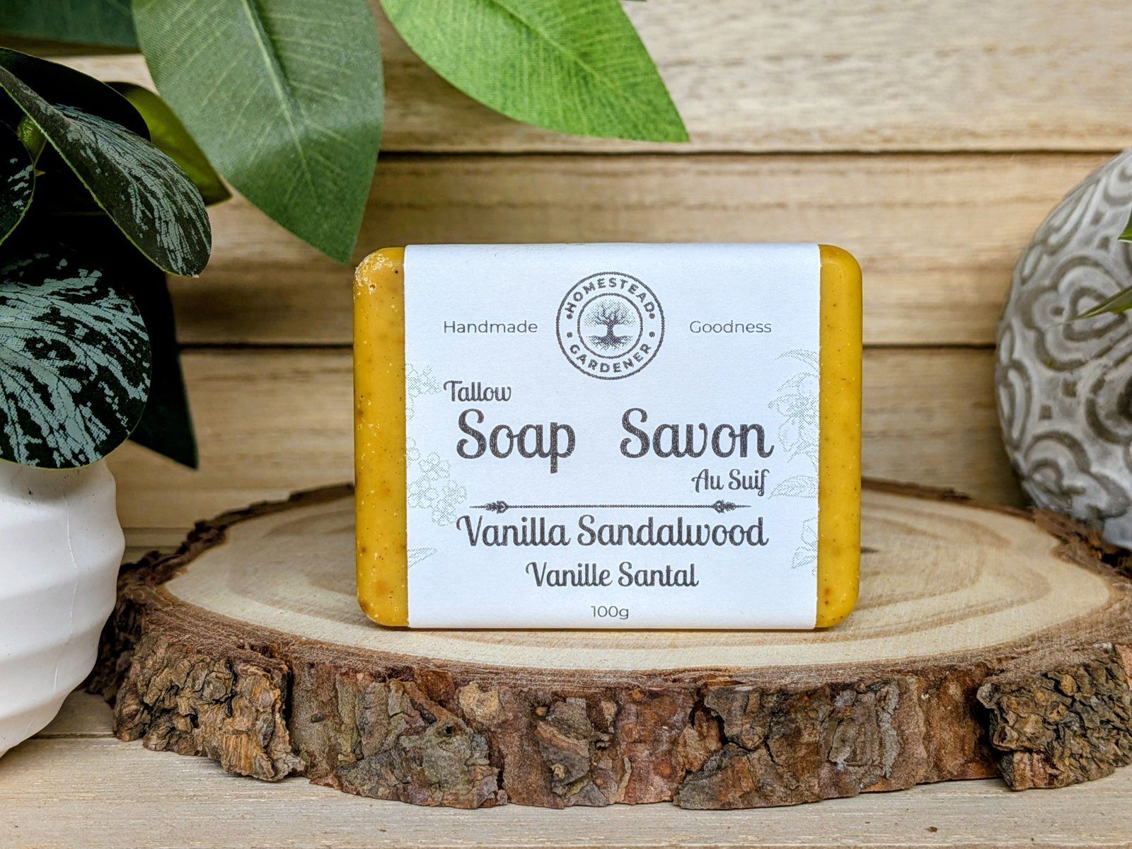 Vanilla Sandalwood - Tallow Soap