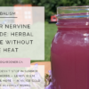 herbal lemonade for anxiety