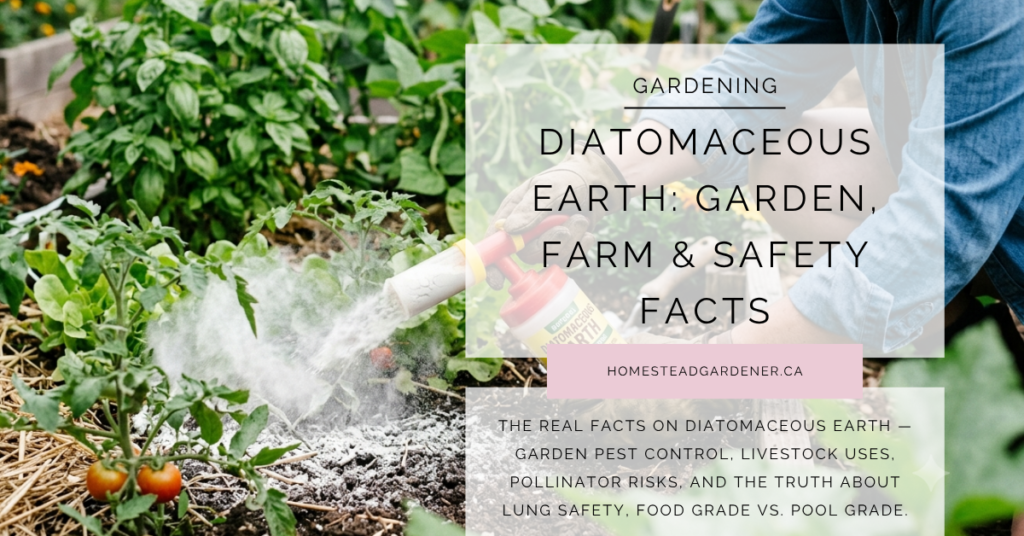 diatomaceous earth garden