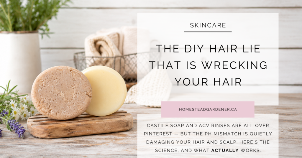 Castille Soap Hair Damage