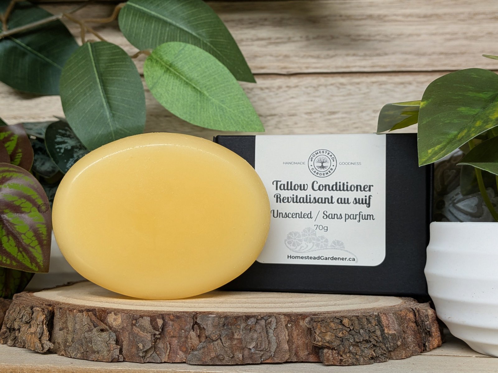 Unscented Tallow Conditioner Bars