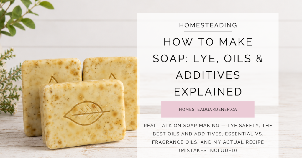 How To Make Soap