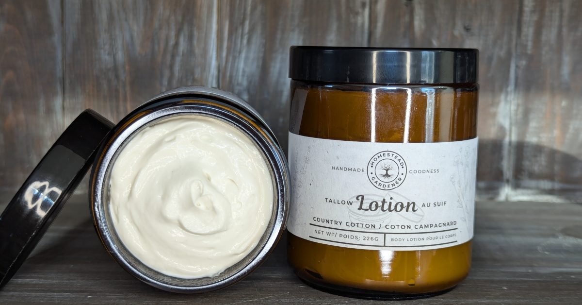 Tallow Lotion